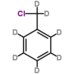 氯苄-d₇ 结构式