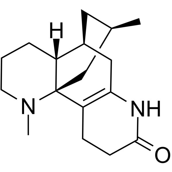 α-玉柏碱 结构式
