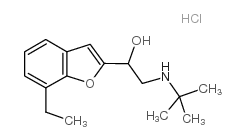 丁呋洛尔盐酸盐 结构式