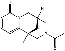 Acetylcytisine 结构式