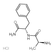 生化试剂H-Ala-Phe-NH? · HCl 结构式