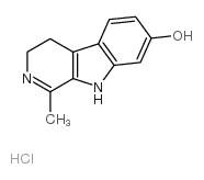 盐酸骆驼蓬酚 结构式