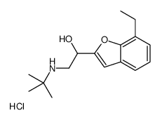 盐酸丁呋洛尔 结构式