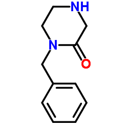 1-苄基-2-氧代哌嗪 结构式