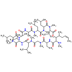 环孢菌素杂质9 结构式