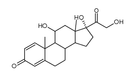 11-epi-Prednisolone 结构式