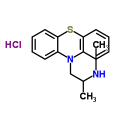 异丙嗪杂质3盐酸盐 结构式
