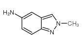 2-甲基-5-氨基吲唑 结构式