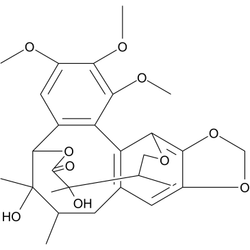戈米辛D 结构式