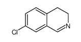 7-氯-3,4-二氢异喹啉 结构式