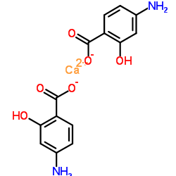 对氨基水杨酸钙 结构式