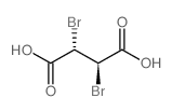 2,3-二溴丁二酸 结构式