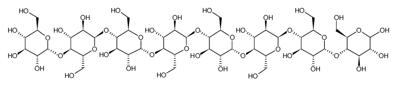 麦芽八糖 结构式