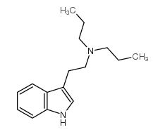 N,N-二丙基色胺 结构式