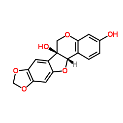 6A-羟基高丽槐素 结构式
