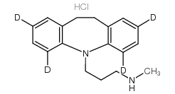 盐酸地昔帕明-2,4,6,8-d4 结构式