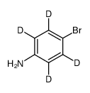 4-溴苯胺-2,3,5,6-D4 结构式