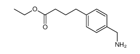 4-(氨基甲基)苯丁酸乙酯 结构式