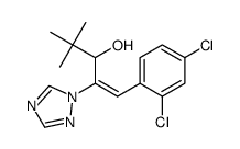 烯唑醇 结构式