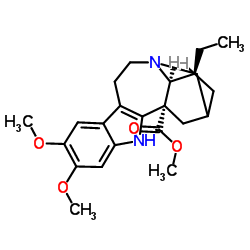 榴花碱 结构式