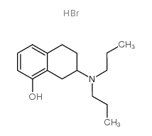 8-羟基-DPAT氢溴酸盐 结构式