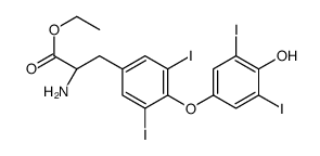甲状腺素乙酯 结构式