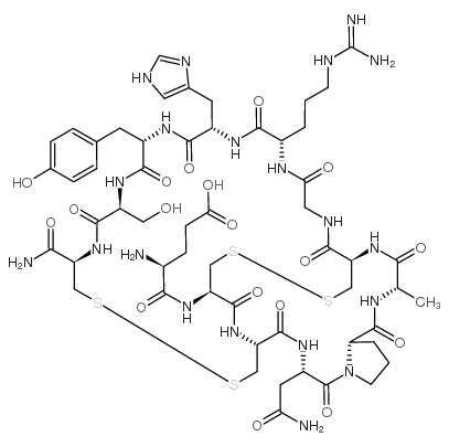 α-芋螺毒素 GI 结构式