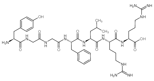 强啡肽A(1-7) 结构式