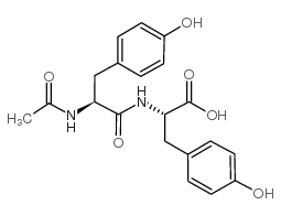 乙酰基-L-酪氨酰-L-酪氨酸 结构式