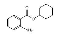 2-氨基-苯甲酸环己酯 结构式
