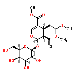 断马钱子苷二甲基缩醛 结构式