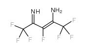 2-氨基-4-亚氨基八氟-2-戊烯 结构式