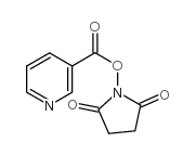 烟酸N-羟基琥珀酰亚胺酯 结构式