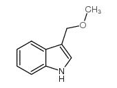 3-甲氧基甲基吲哚 结构式
