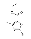 2-溴-4-甲基恶唑-5-甲酸乙酯 结构式