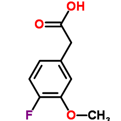 2-氟-3,4-二甲氧基苯乙酸 结构式