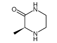 (S)-3-甲基-2-酮哌嗪 结构式