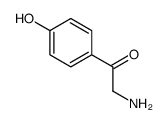 2-氨基-4'-羟基苯乙酮盐酸盐 结构式