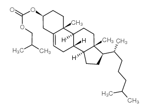 胆固醇异丁基碳酸酯 结构式