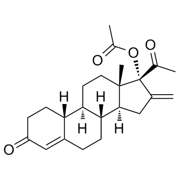 醋酸烯诺孕酮 结构式