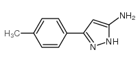 5-氨基-3-(4-甲基苯基)吡唑 结构式