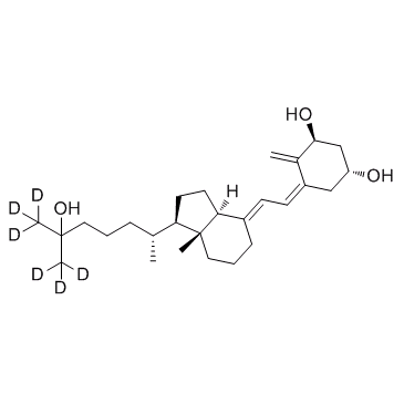 骨化三醇 D6 结构式