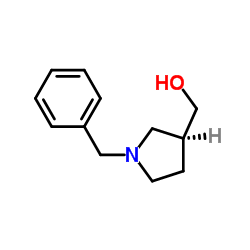 (S)-(1-苄基-吡咯烷-3-基)-甲醇 结构式