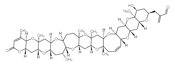 短裸甲藻毒素2 结构式