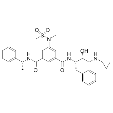 β-分泌酶抑制剂IV 结构式