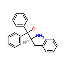 (S)-2-氨基-1,1,3-三苯基丙-1-醇 结构式