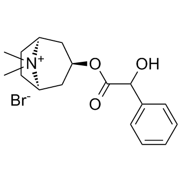 溴甲后马托品 结构式