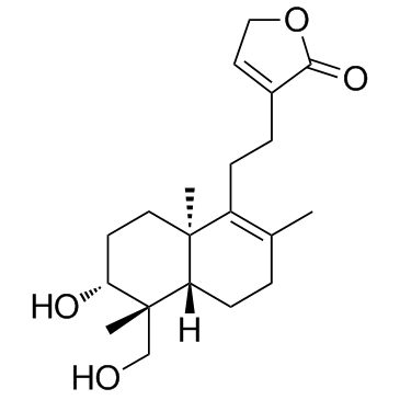 去氧穿心莲内酯 结构式