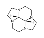顺-十氢-2a,4a,6a,8a-四氮杂环戊烷[fg]苊烯 结构式