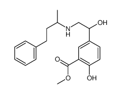 拉贝洛尔-1-羧酸甲酯 结构式